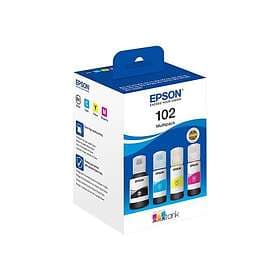 Epson 102 (Svart/Cyan/Magenta/Gul)