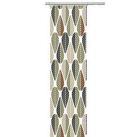 Arvidssons Textil Blader Panelgardin Beige/Grön