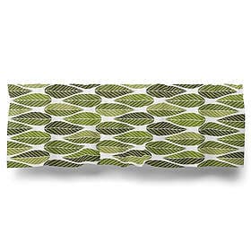 Arvidssons Textil Blader Gardinkappa Grön Metervara