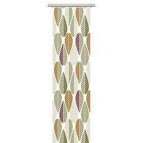 Arvidssons Textil Blader Panelgardin Grön/Rost