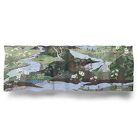 Arvidssons Textil Fjällvandring Gardinkappa Blå Metervara