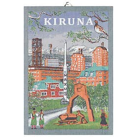 Ekelund Svenska Städer Kökshandduk Kiruna
