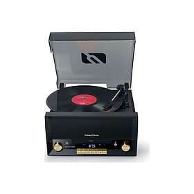 Muse MT-112 W Turntable Micro system FM BT CD USB Retro Black