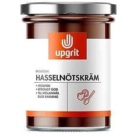 Upgrit Ekologisk hasselnötskräm, 330g