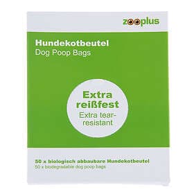 Zooplus Bio hundbajspåsar med handtag - 50 påsar