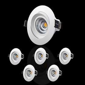 Designlight Downl MPT-306MW Tilt 7,4W 6-p
