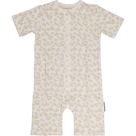 Geggamoja Sommarpyjamas Bambu Leo Beige 62/68