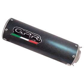 GPR Exhaust Systems M3 Poppy Yamaha Fz 8 10-16 Ref:y.157.m3.pp Homologated Stainless Steel Slip On Muffler Silver