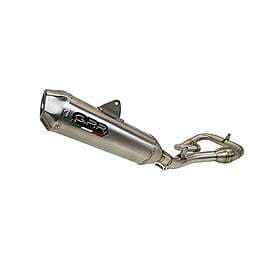 GPR Exhaust Systems Pentacross Inox Full Line System Sx 250 F 20 With Db Killer Fim Homologated Silver