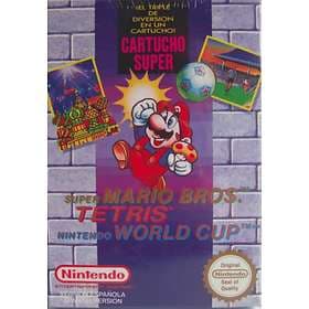 Super Mario Bros. + Tetris + World Cup (NES)