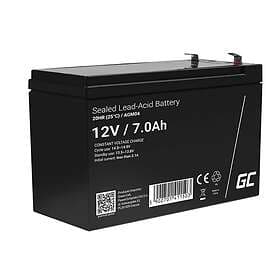 Green Cell AGM Batteri 12V 7Ah