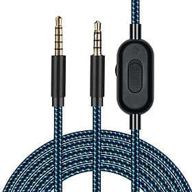 Ljudkabel 3,5 mm-kontakt till Logitech Astro A10 / A40 / A30