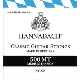 Tension [Husets Sträng] Hannabach 500MT Medium , Nylonsträngar set