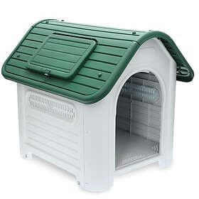 HAFENBANDE Cottage hundkoja i plast Stl. M: B 72 x T 87 x H 75,5 cm