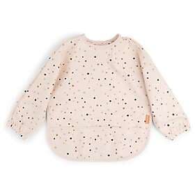 Done By Deer Långärmad Haklapp Happy dots Powder