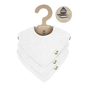 Stuckies Waterproof Bibs White