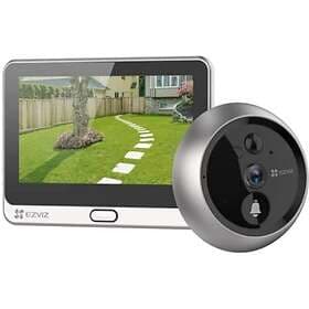 EZVIZ Colour Screen Video Doorbell Camera Wireless, 4.3