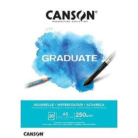 Canson Graduate Akvarellblock 250g 20 ark