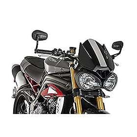 Puig Carenabris New Generation Sport Windshield Triumph Speed Triple/r/rs/s&street Triple/r/rs Svart