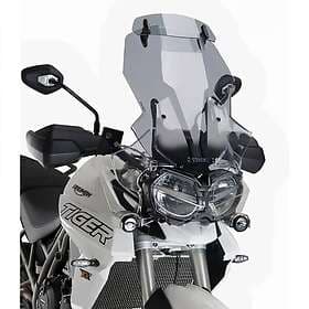 Puig Touring Windshield With Visor Triumph Tiger 800 Xc/xca/xcx/xr/xrt/xrx Svart