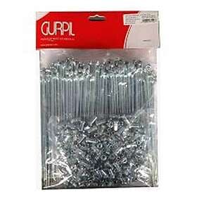 Gurpil Motorcycle Spokes 90º 200 Units Silver 185 x 4,00 mm