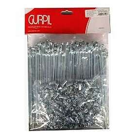 Gurpil Motorcycle Spokes 90º 200 Units Silver 190 x 4,00 mm