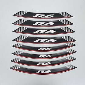 Puig Special Rim Stripe Yamaha R6 Silver