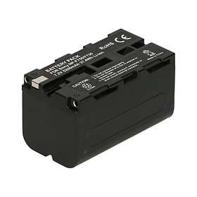 2-Power Digitalkamera Batteri Sony 7,4V 5200mAh (NP-F730)