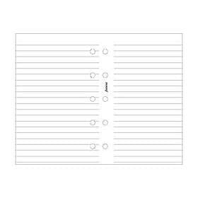 Filofax Anteckningsblad till Mini Linjerade vita