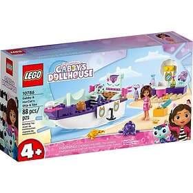 LEGO Gabby's Dollhouse 10786 Gabbys Och Sjökattens Skepp Och Spa