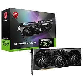 MSI GeForce RTX 4060 Ti Gaming X Slim HDMI 3xDP 16GB