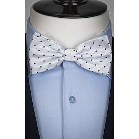 Neckwear Prickig fluga vit