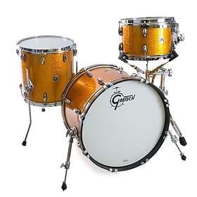 Gretsch USA Brooklyn Gold Sparkle shell pack