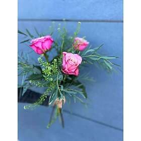Enkel bukett Rosa rosor: 299kr