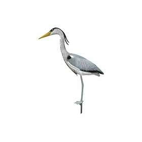 Ubbink Djurfigur häger 84 cm Grå 423540