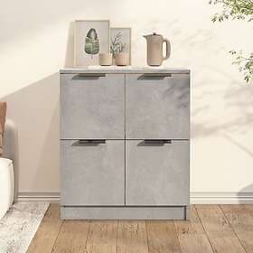 vidaXL Byrå betonggrå 60x30x70 cm konstruerat trä 811101