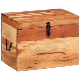 vidaXL Förvaringslåda 39x28x31 cm massivt akaciaträ 338482