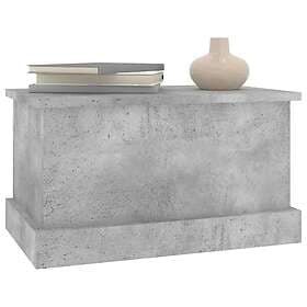 vidaXL Förvaringslåda betonggrå 50x30x28 cm konstruerat trä 816500