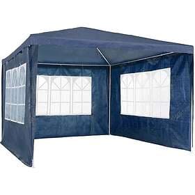 TecTake Gazebo Baraban 3x3m With 3 Side Panels