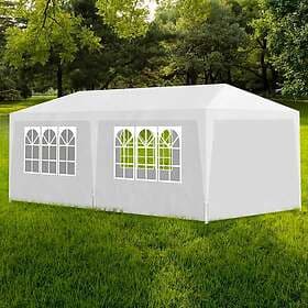 vidaXL Partytält 3x6 m vit 90336