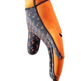 Sailfish Neoprene Gloves Orange,Grå S