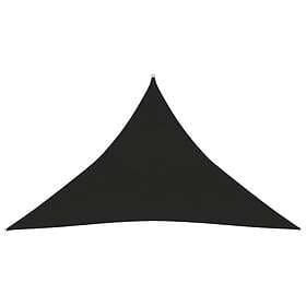 vidaXL Solsegel 160g/m² svart 3x3x4,2 m HDPE 311749
