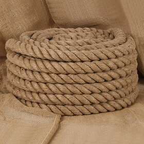 vidaXL Juterep 10 m långt 36 mm tjockt 153773