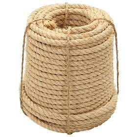 vidaXL Rep 100% sisal 16 mm 100 m 144806