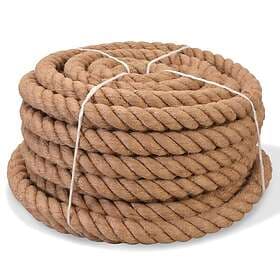 vidaXL Rep 100% Jute 20 mm 50 m 91276