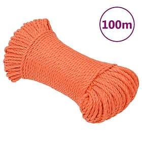 vidaXL Rep orange 3 mm 100 m polypropylen 152920