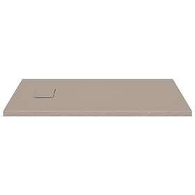 vidaXL Duschkar SMC brun 100x70 cm 148926