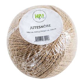 Garden HPJ Snöre Jute 200 m, Natur