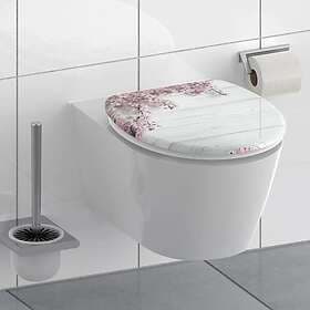 vidaXL SCHÜTTE Toalettsits med mjuk stängning FLOWERS & WOOD 438772