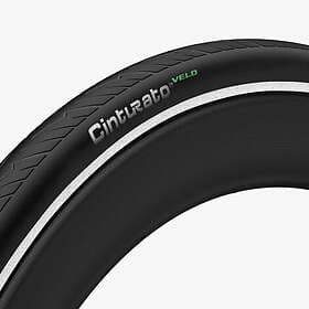 Pirelli Cinturato™ Velo Tubeless Reflective Rigid Road Tyre Svart 700C / 32